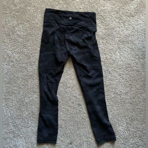 Lululemon Invigorate Camo Leggings